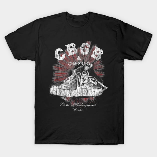 cbgb T-Shirt by Batik Parang Art